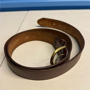 Torel Men's Real Cowhide Brown Leather Belt Size 48/120 Model #866